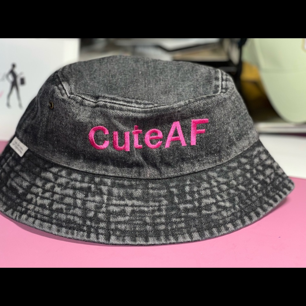 CuteAF bucket hat